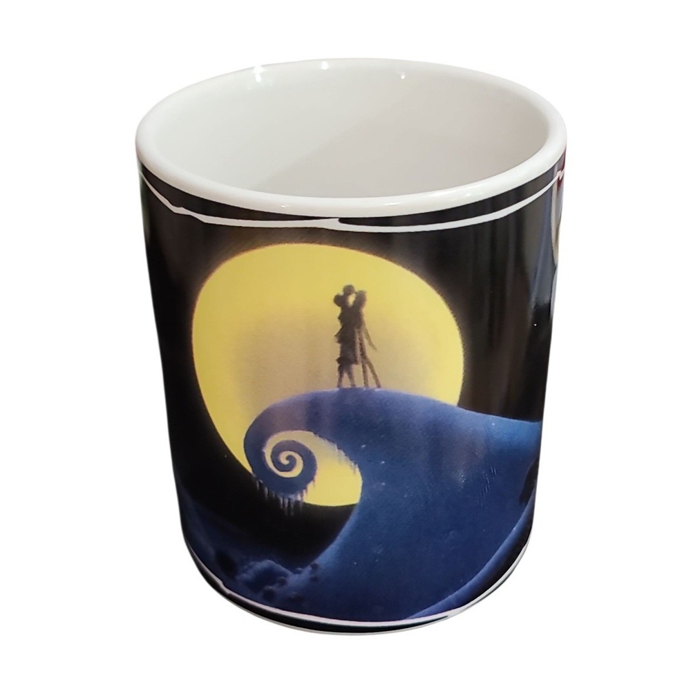 Tim Burtons The Nightmare Before Christmas Jack and Sally Moon Mug NECA